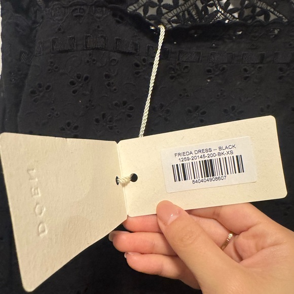 NWT Dôen - Frieda Dress -- Black size XS - Picture 6 of 8